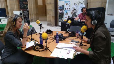 Cristina Giménez Elorriaga, coordinadora de Forotech con Azul Tejerina