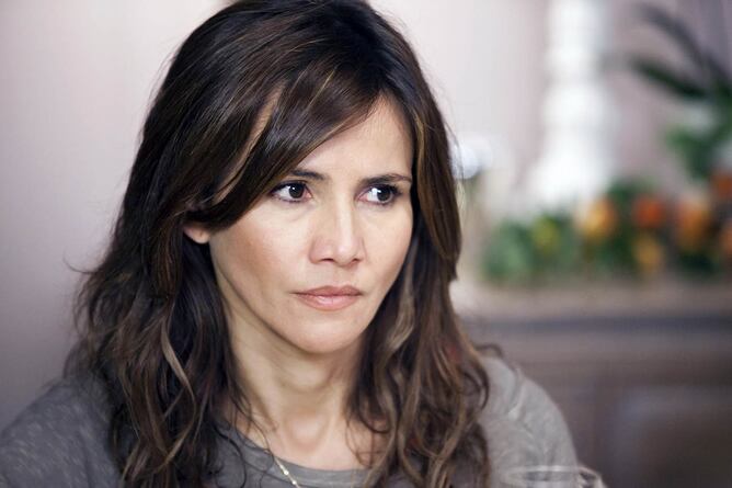 Goya Toledo, durante el rodaje de la película 'Maktub'