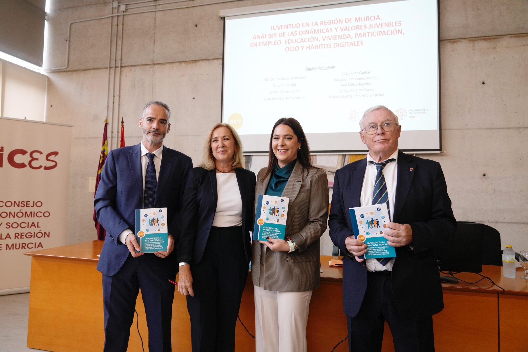 Presentación del Estudio :"juventud en la Región de Murcia del CES RM