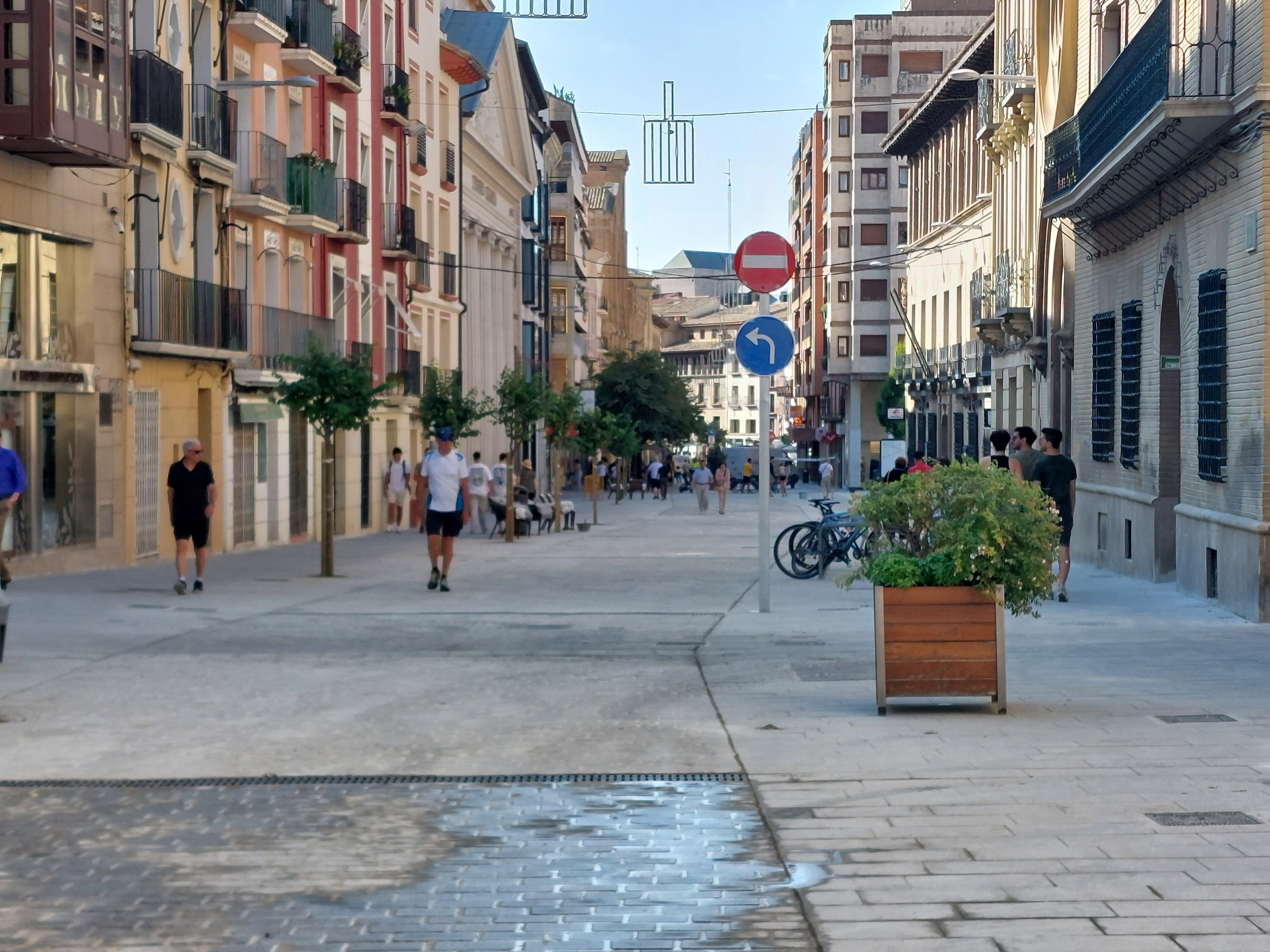 La zona peatonal será la de bajas emisiones de la ciudad de Huesca