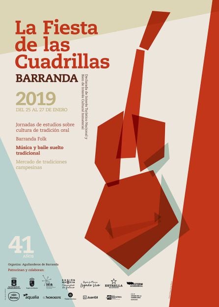 Cartel anunciador de la 41 edición de la Fiesta de las Cuadrillas de Barranda