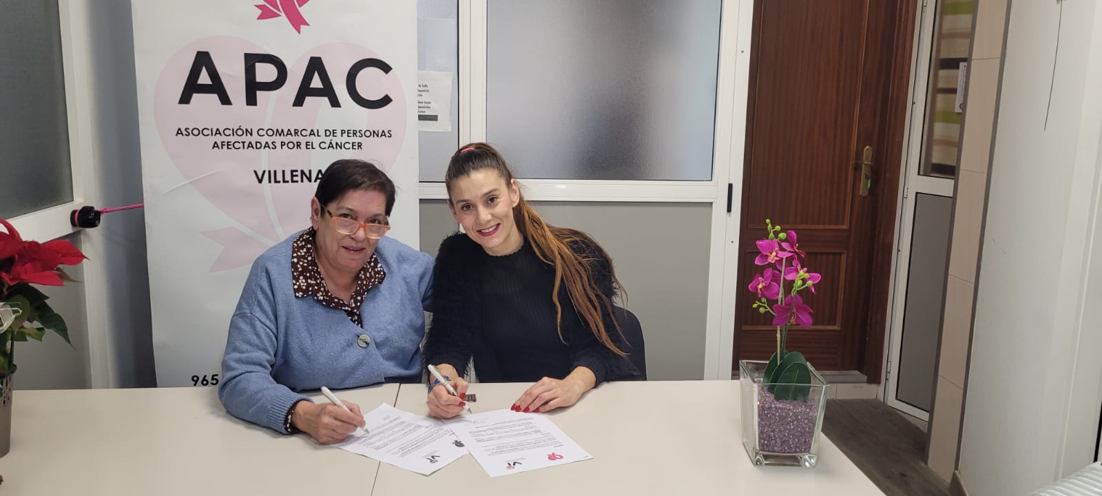 Participantes en el convenio