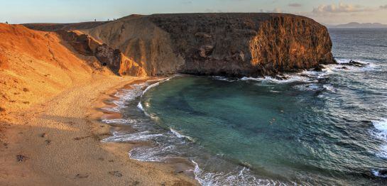 Playa del Papagayo.