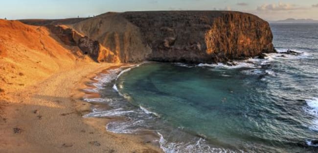 Playa del Papagayo.