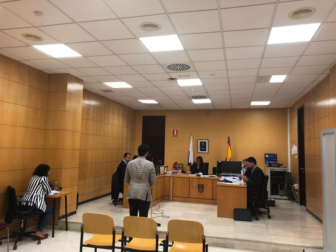 Lope Afonso declara en la Audiencia Provincial de Santa Cruz de Tenerife