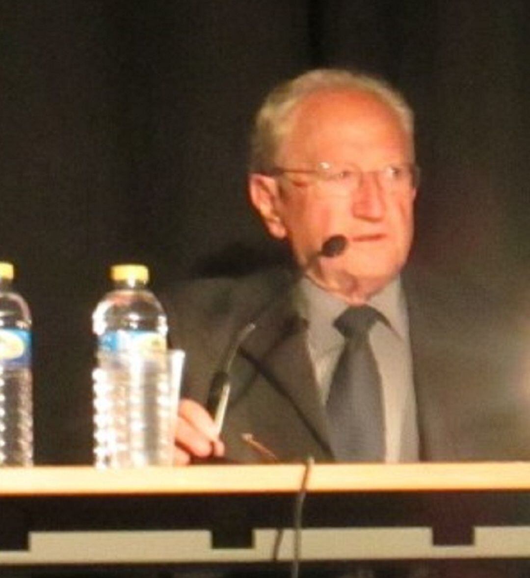 Joaquín Luis Ortega en una invervención pública en 2014