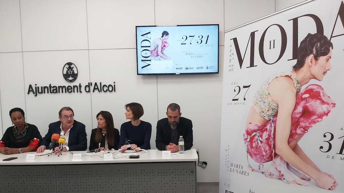 La II edición de la Semana de la Moda tendrá como protagonistas a María Lunares y a la terraza del edificio de AITEX