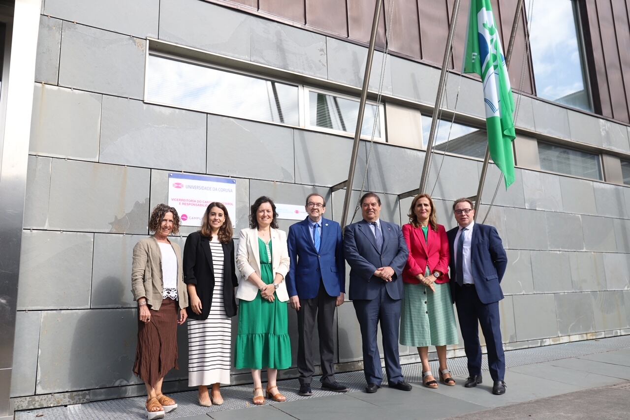 Reunión de este lunes en el campus universitario de Esteiro (foto: Xunta de Galicia)