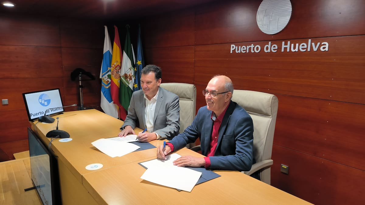 El Puerto de Huelva y el economato Resurgir renuevan su alianza solidaria para atender a los más vulnerables