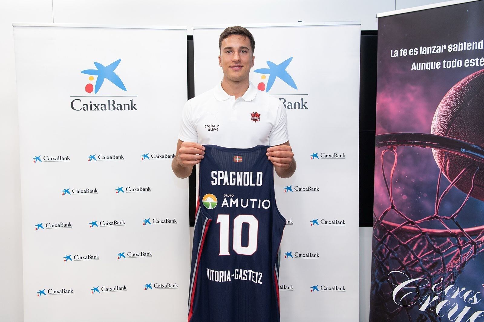 Matteo Spagnolo esta tarde.