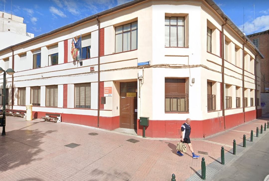 Colegio Andrés Manjón, en el barrio de Delicias de Zaragoza