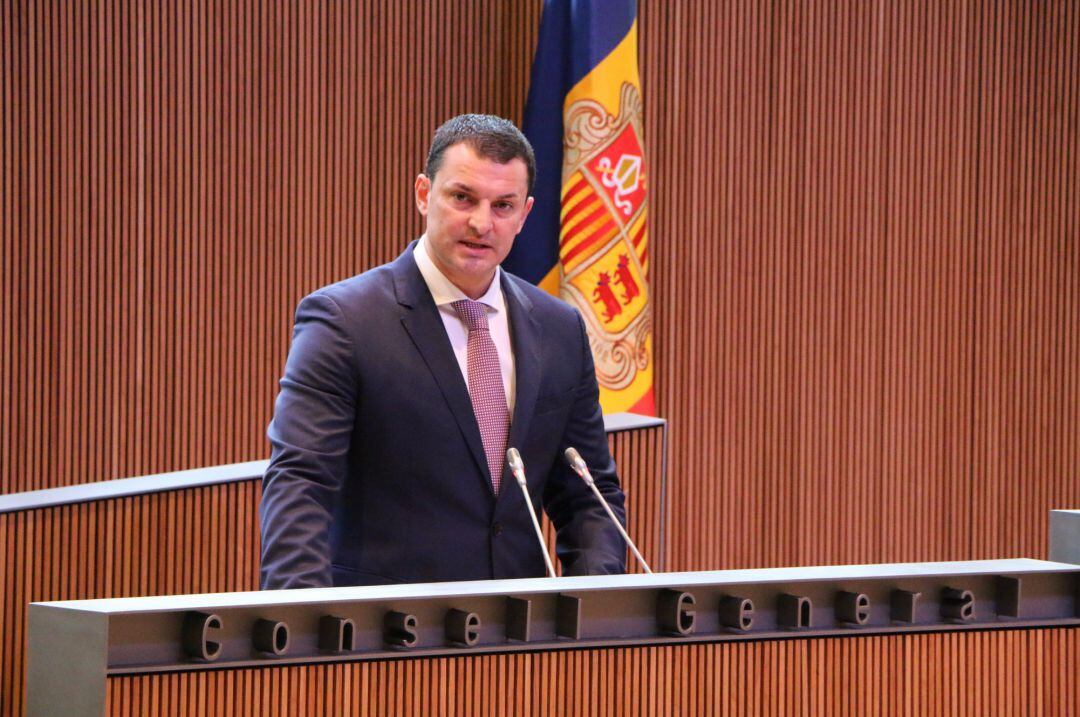 El ministre d’Economia i Presidència, Jordi Gallardo.