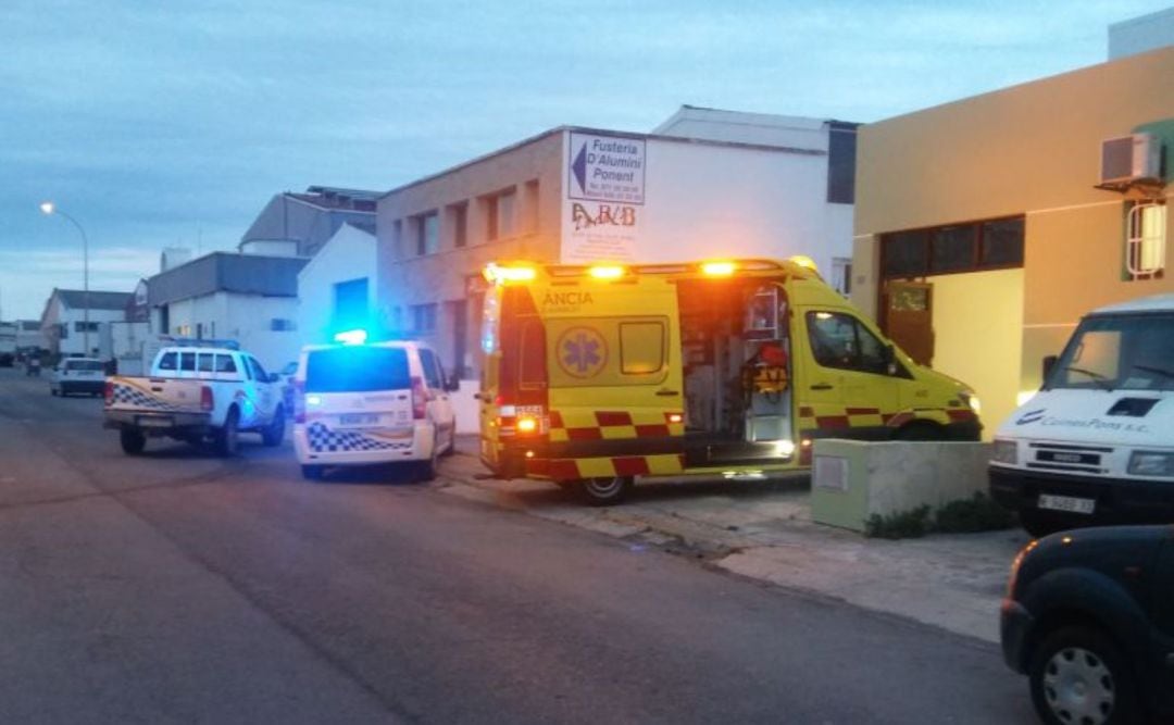 La mujer apareció muerta en una nave de Poici (Menorca).