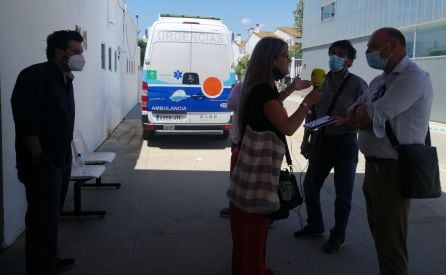 Hoy por Hoy Huelva en directo desde el Centro de Salud Condado Campiña de San Juan del Puerto (Huelva)