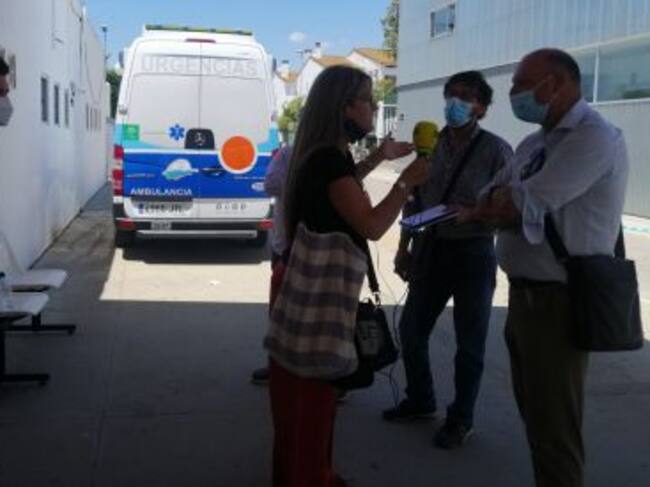 Hoy por Hoy Huelva en directo desde el Centro de Salud Condado Campiña de San Juan del Puerto (Huelva)