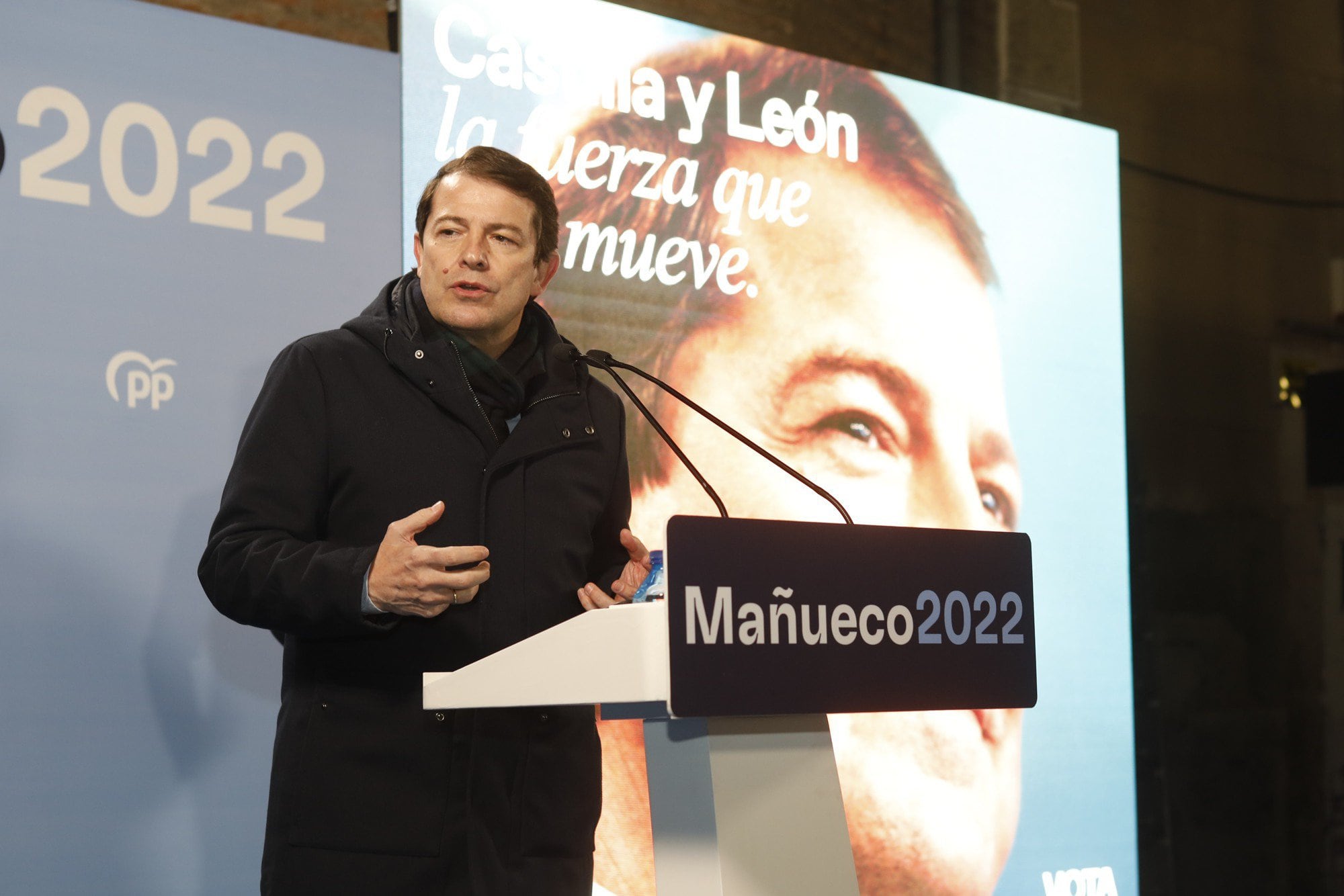 Alfonso Fernández Mañueco, candidato a la Junta por el Partido Popular