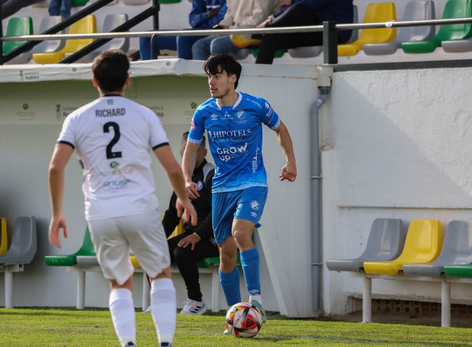 Beni durante el Partido del domingo