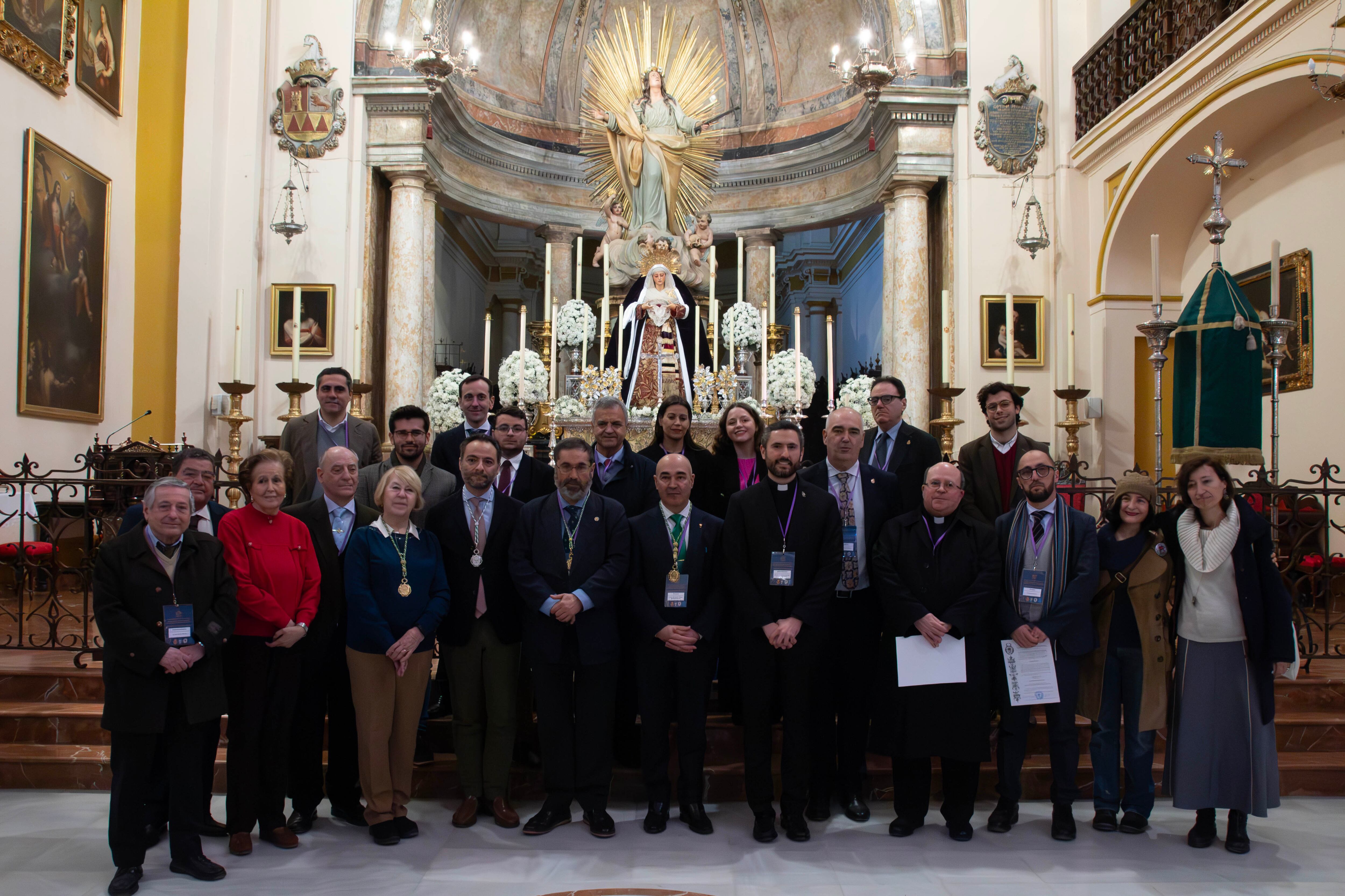 I Congreso Internacional Mariano de Arahal en el marco de la Coronación de la Virgen de los Dolores de la Hermandad del Nazareno.