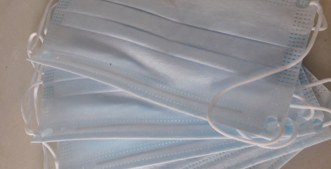 Mascarillas quirúrgicas.