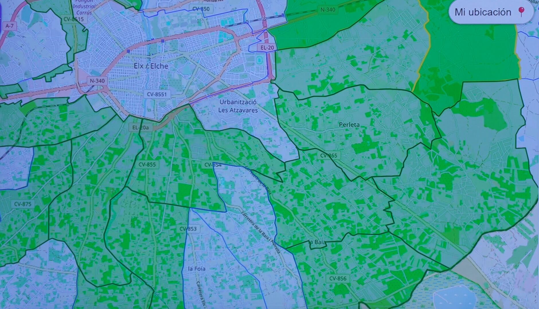 Mapa de ayudas agrarias