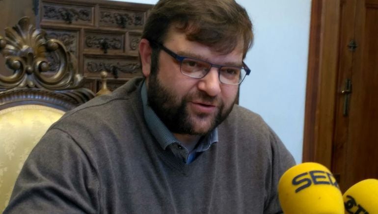 Álvaro Santos, secretario provincial del PSdeG-PSOE en Lugo