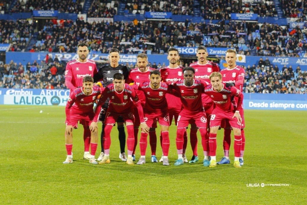 Cervera usó la misma alineación inicial en Zaragoza que la jornada anterior ante el Castellón.