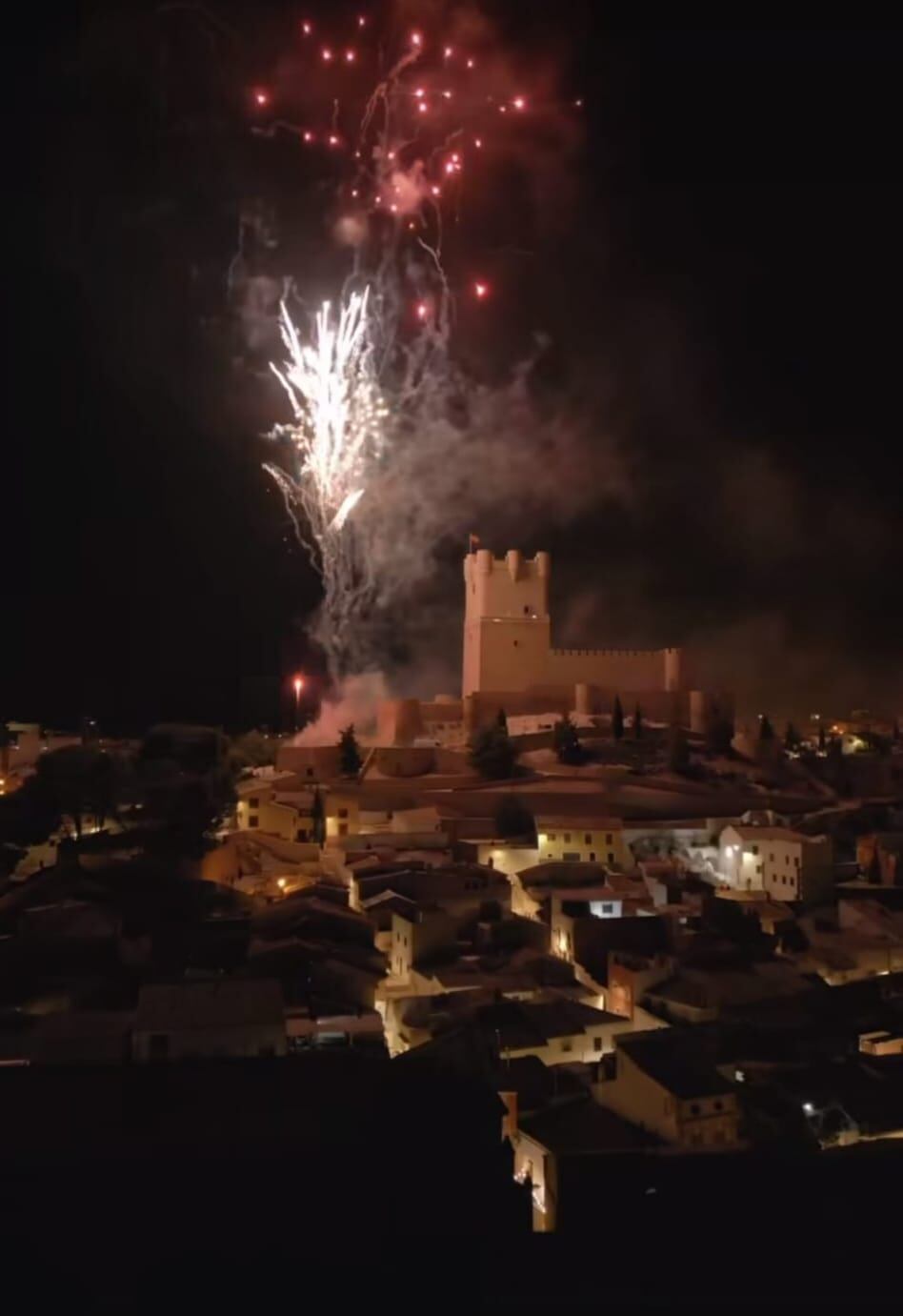 Fuegos artificiales del 4 de septiembre