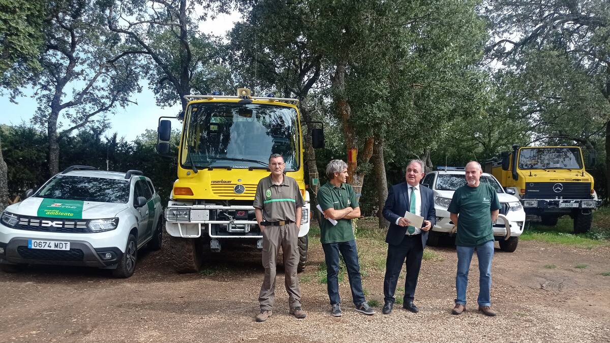315 profesionales, 40 nuevos vehículos y mejora en las comunicaciones conforman el operativo contra incendios de Palencia