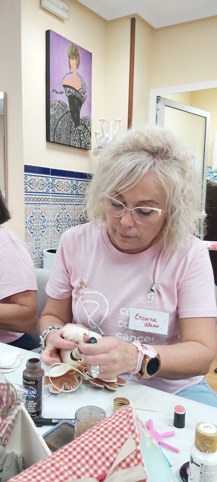 La cartagenera Encarna Álamo comparte su testimonio en el Día Mundial contra el Cáncer de Mama