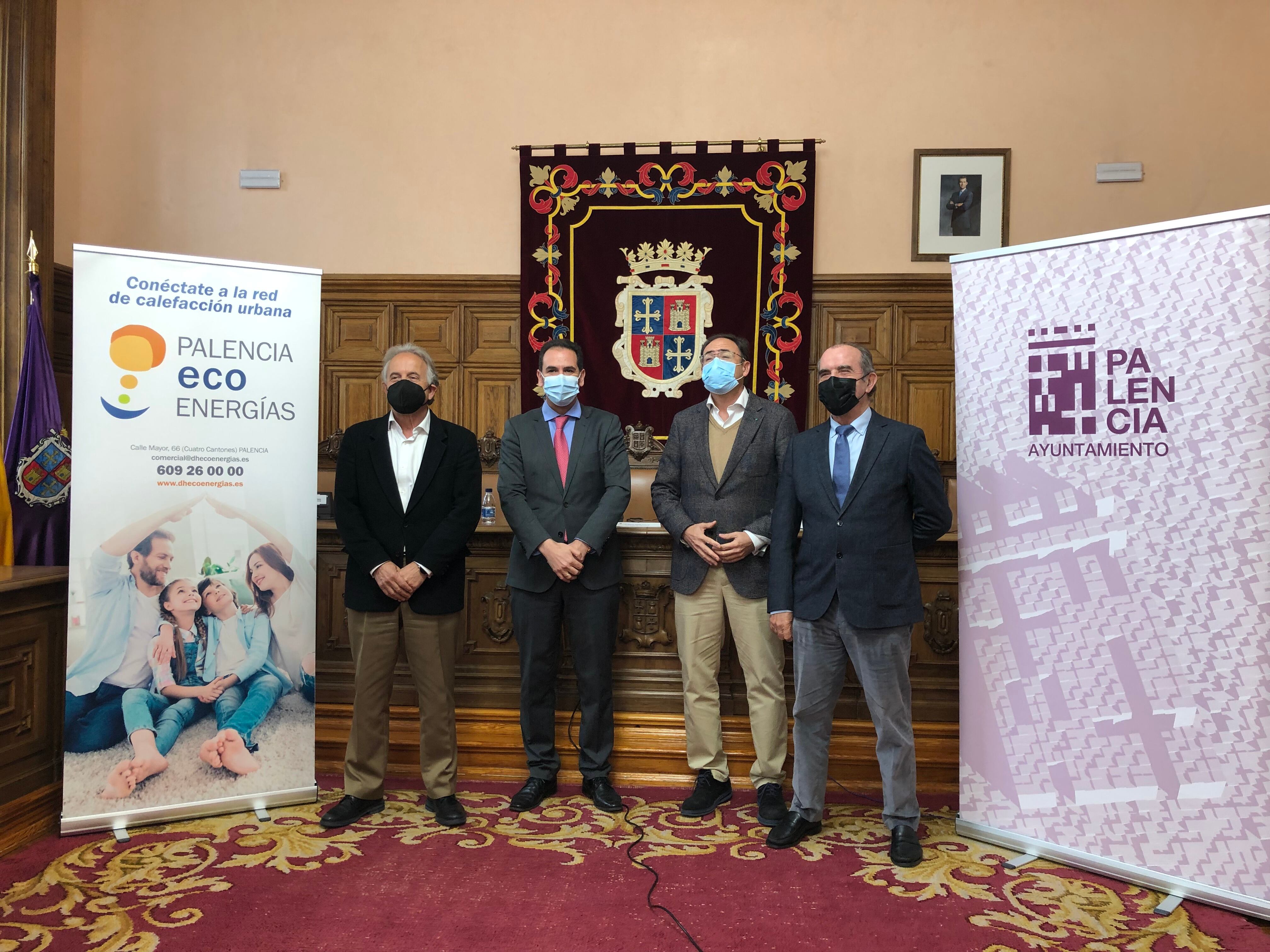 El Ayuntamiento de Palencia y Palencia Eco Energías firman un convenio de colaboración en pro de la mejora de la eficiencia energética