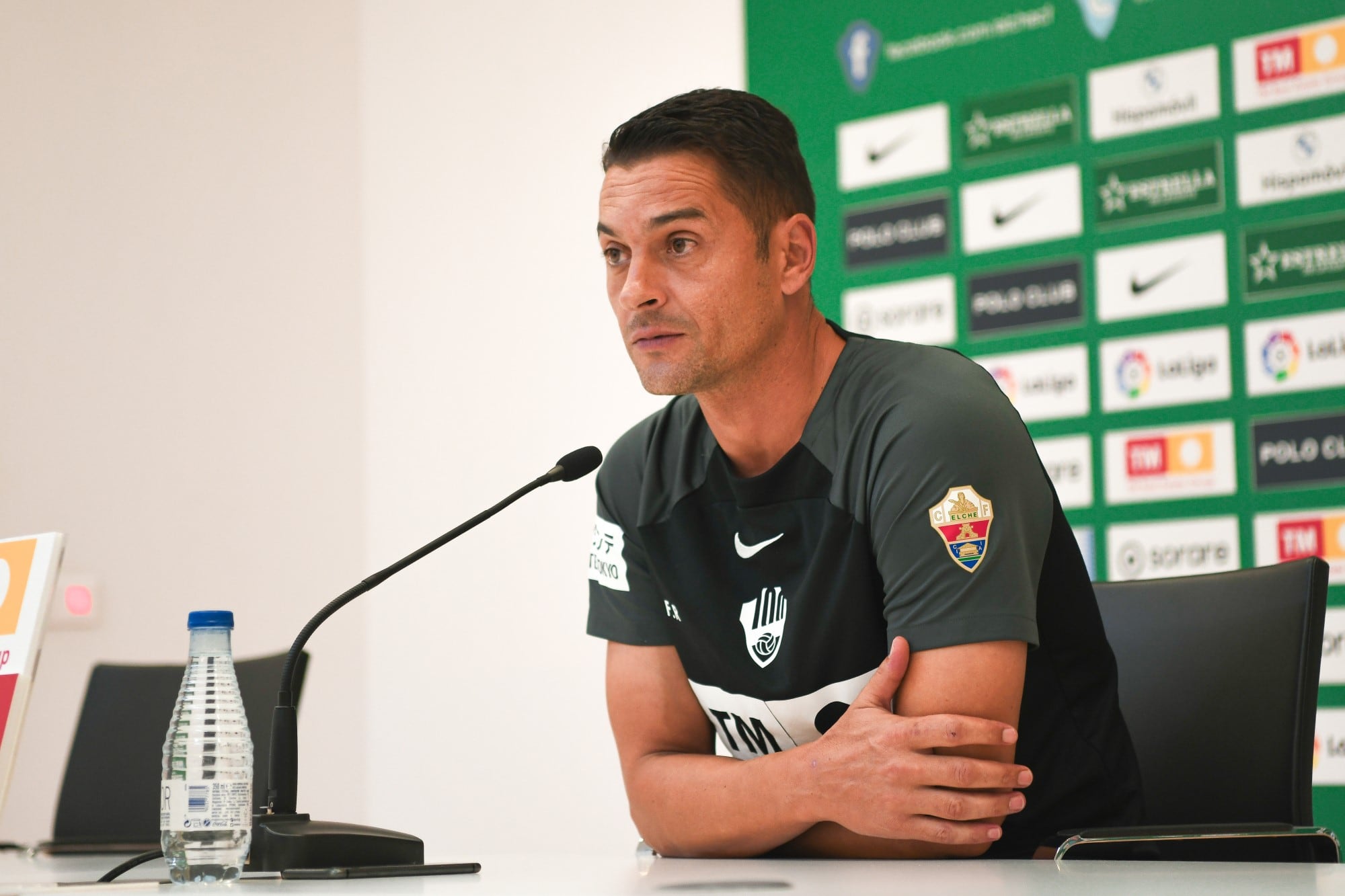 Francisco durante la previa del Villarreal-Elche en la Sala de Prensa del Valero