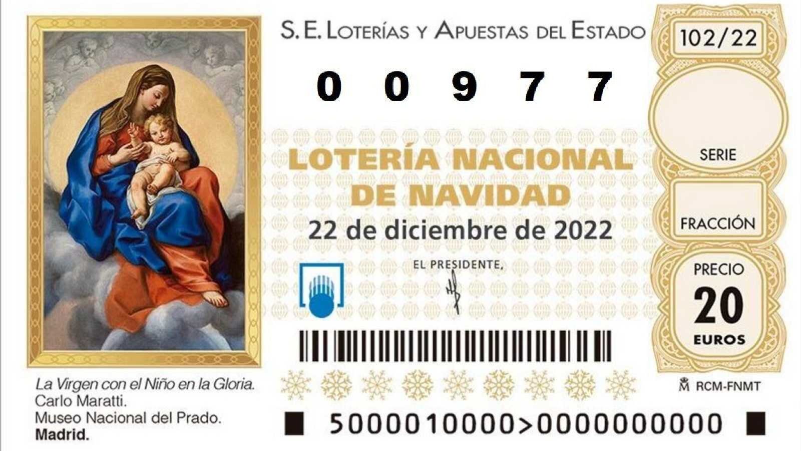 SER Soria juega y regala el número 00977 para el Sorteo del Navidad.