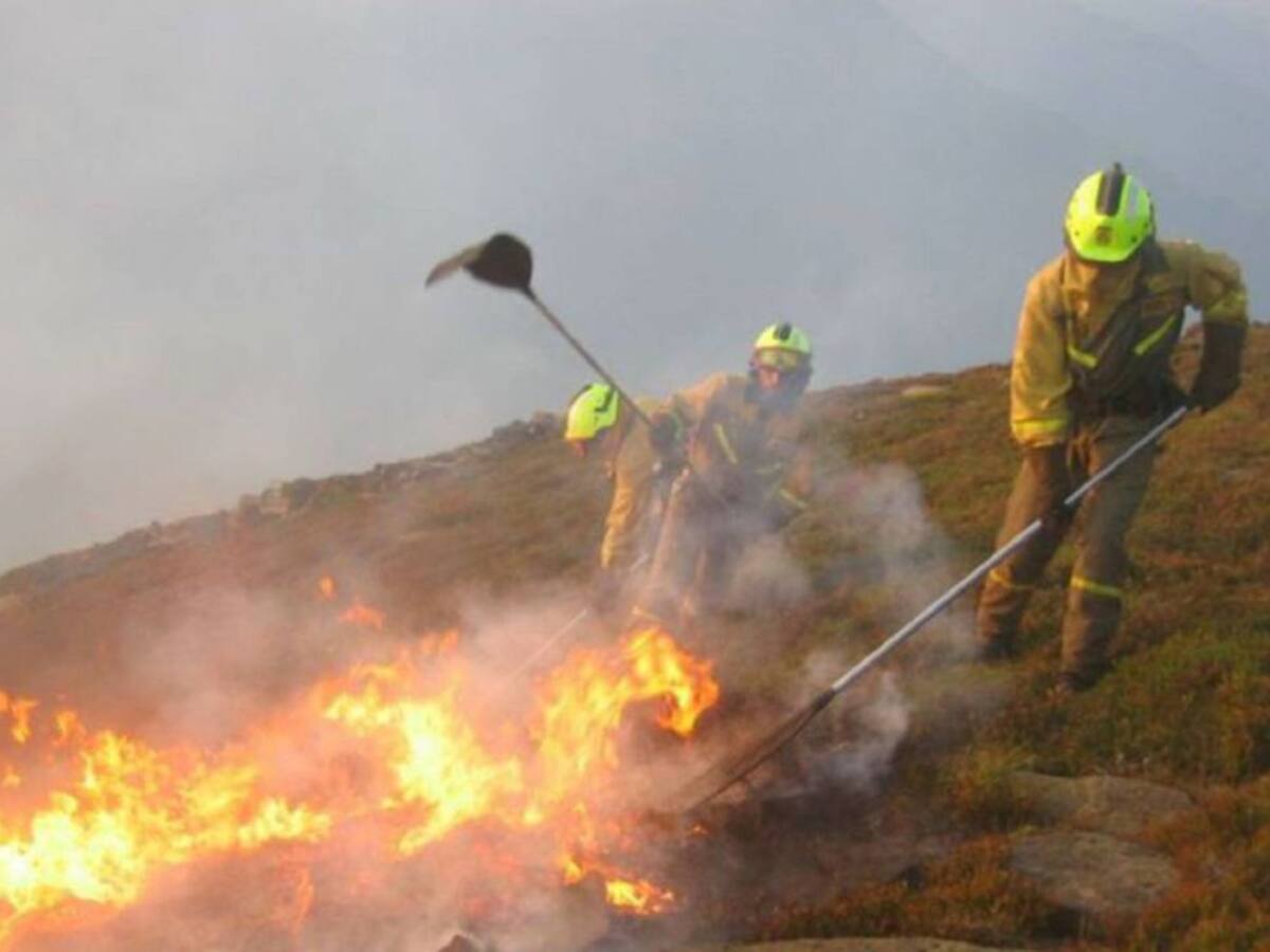 Aumenta el nivel de riesgo de incendios forestales en Castilla y León con Aranda en cuadro