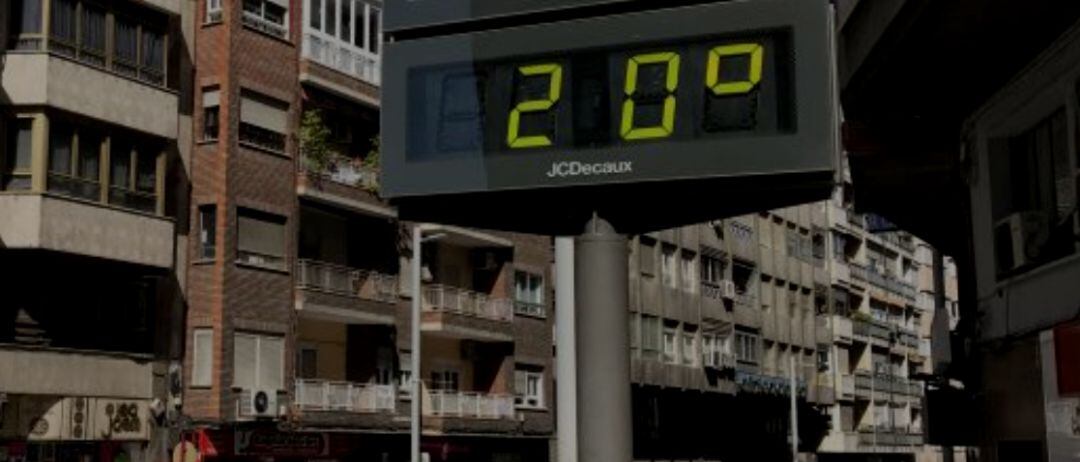 Hoy se prevén máximas por encima de los 20º