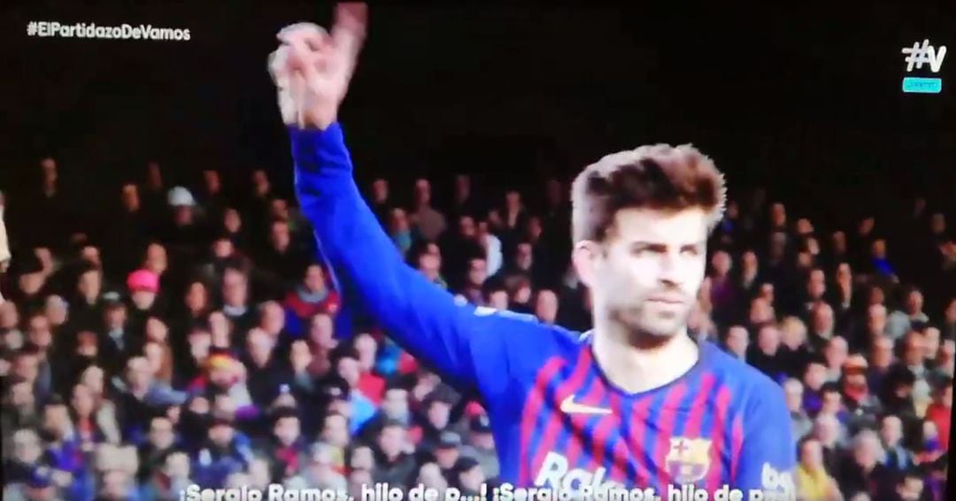 Gerard Piqué pidió así que cesaran los insultos a Sergio Ramos durante el último Clásico.