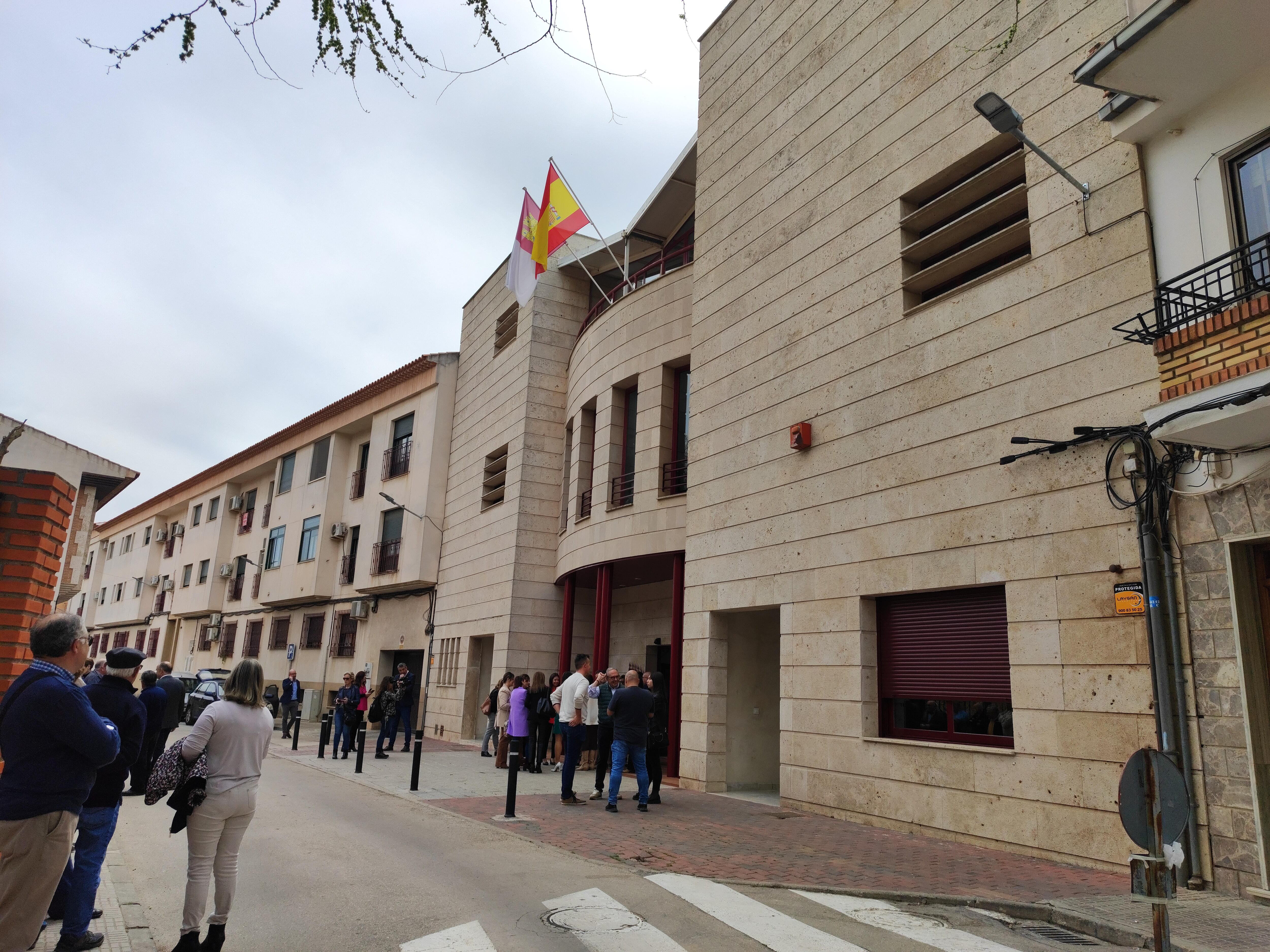 Fachada del Centro de Mayores de Villarrobledo