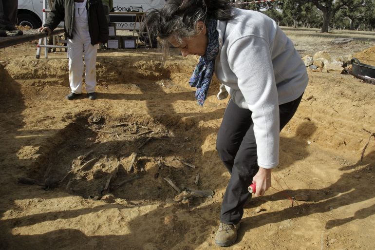 Exhumación en Salamanca de cuatro personas desaparecidas en agosto de 1936