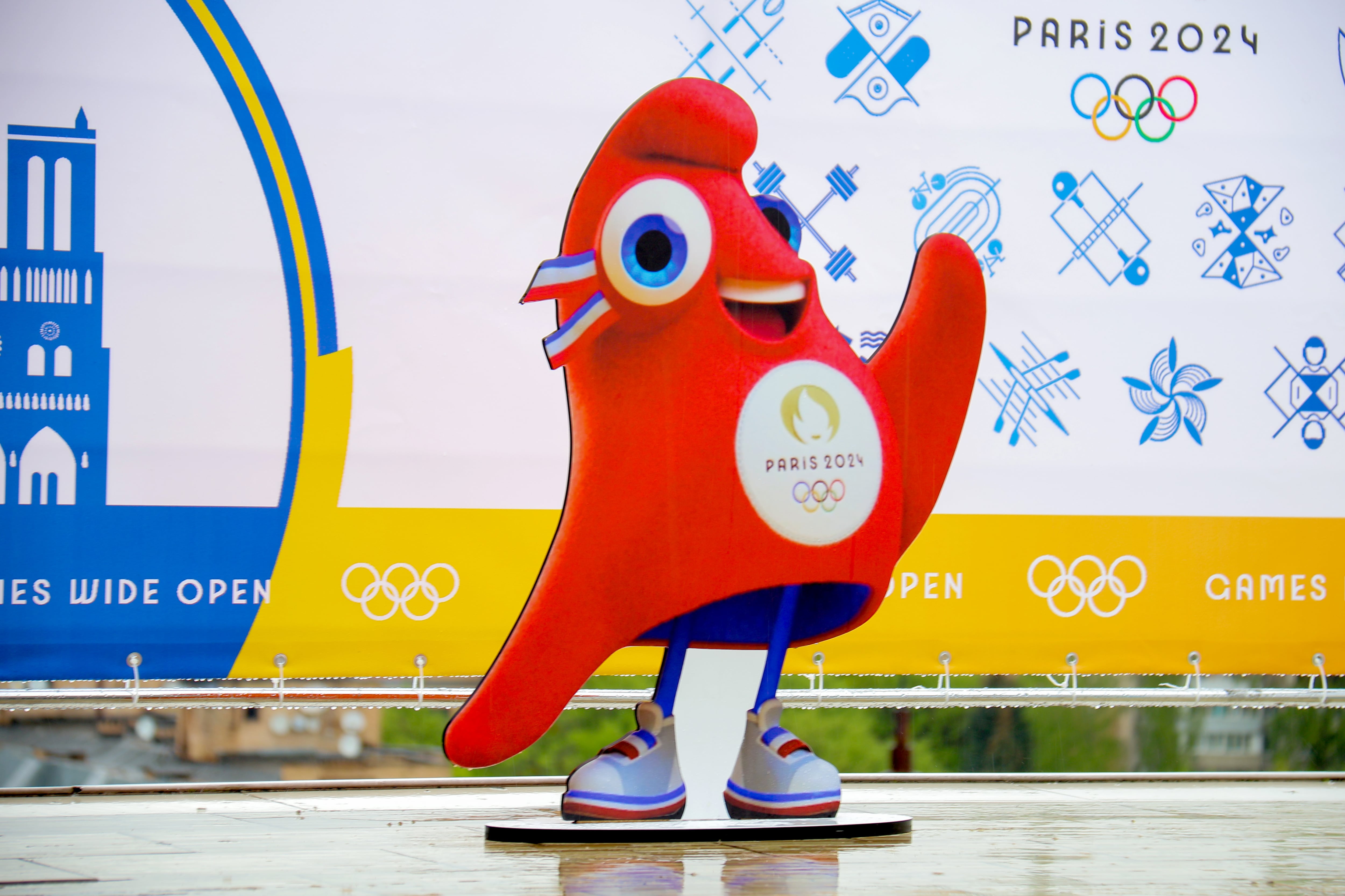 Phryge, mascota de París 2024.