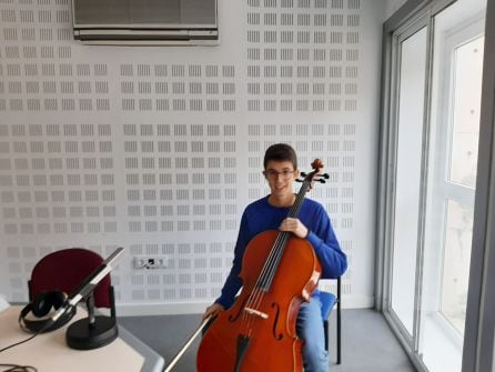 Francisco García Arredondo,violonchelista (Huelva)