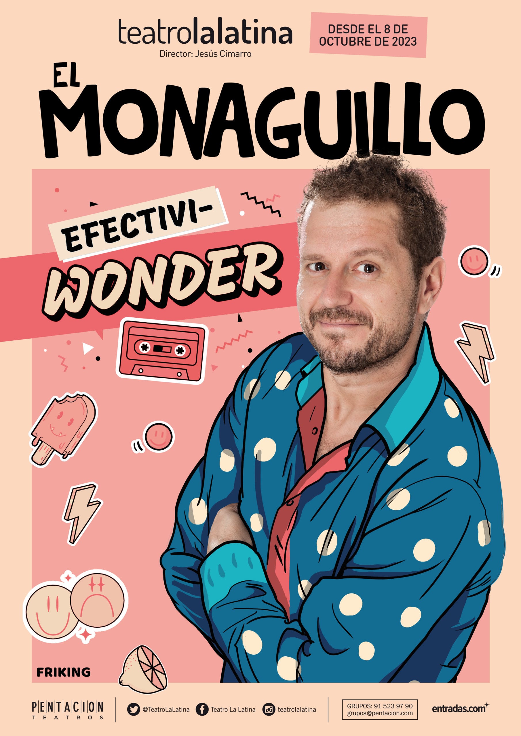 Cartel del último espectáculo de &quot;El Monaguillo&quot;