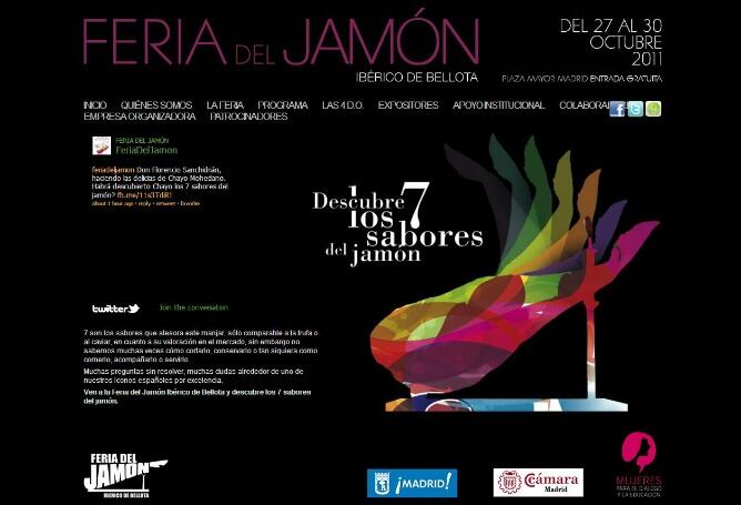 I Feria del Jamón Ibérico de Bellota