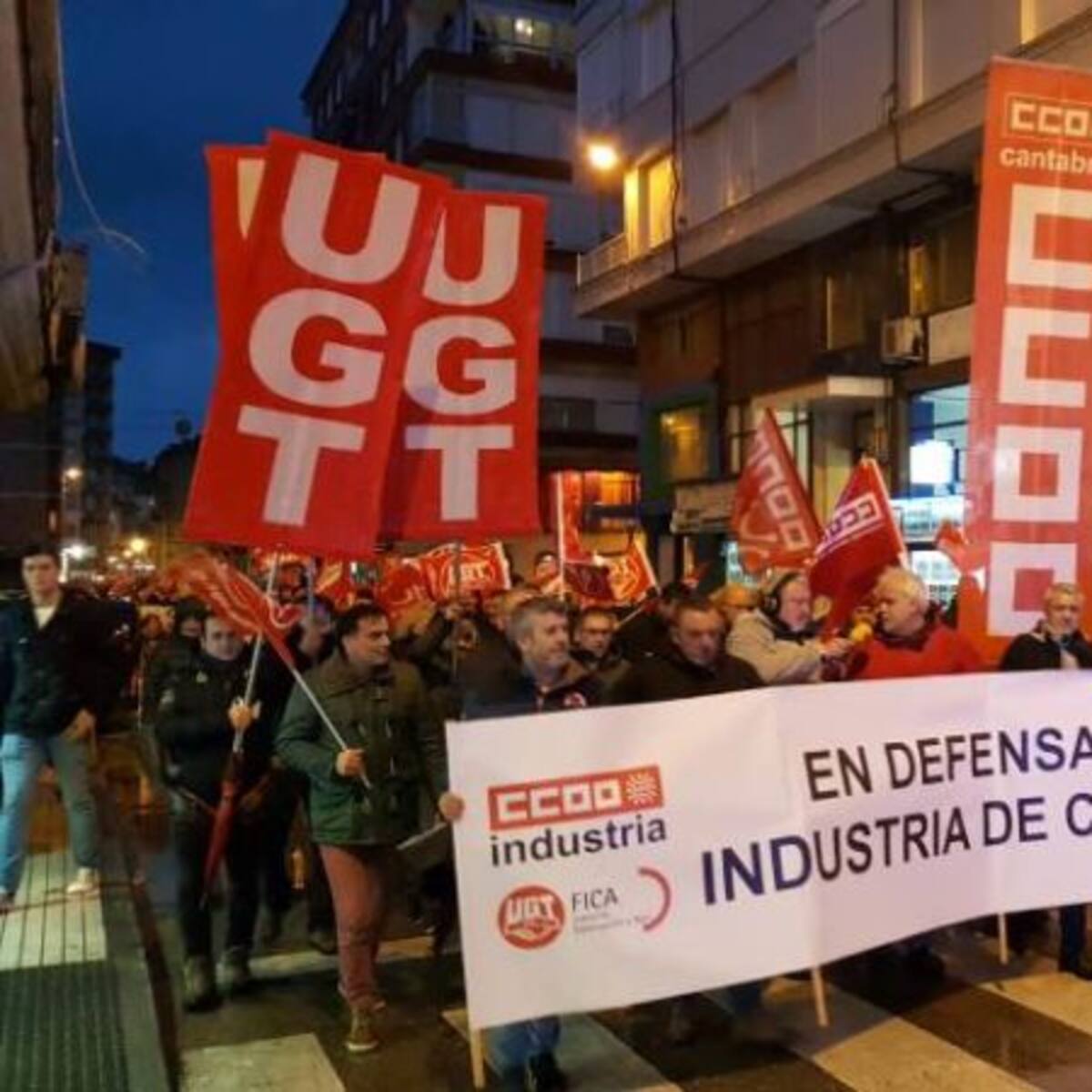 CCOO y UGT convocan una manifestación en Reinosa para reivindicar un futuro para la comarca de Campoo
