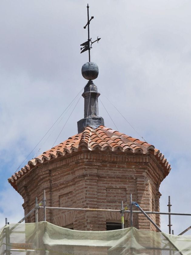 Linterna del Oratorio de San Felipe Neri en Alcalá de henares, tras las obras.