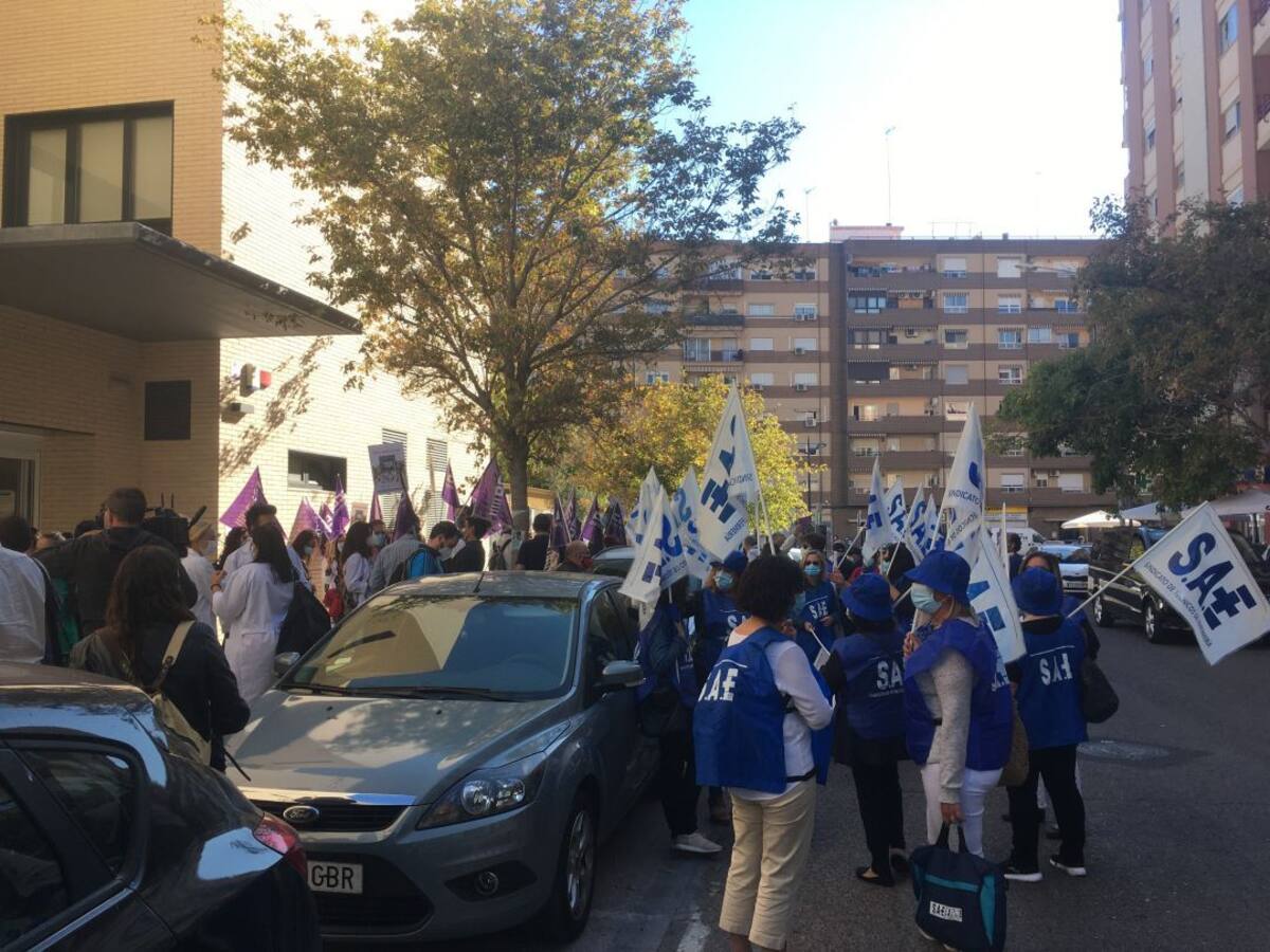 Responsables sindicales de sanidad