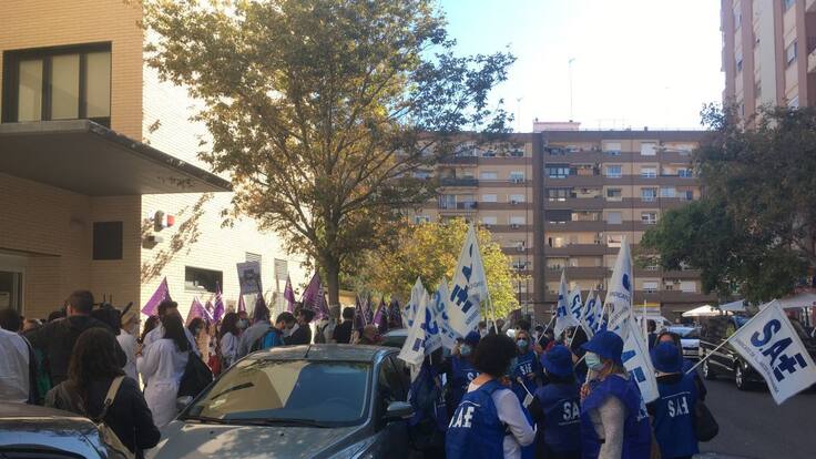 Responsables sindicales de sanidad