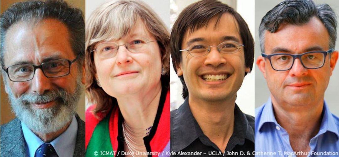 Yves Meyer, Ingrid Daubechies, Terence Tao y Emmanuel Candès, Premio Princesa de Asturias de Investigación Científica y Técnica 2020.