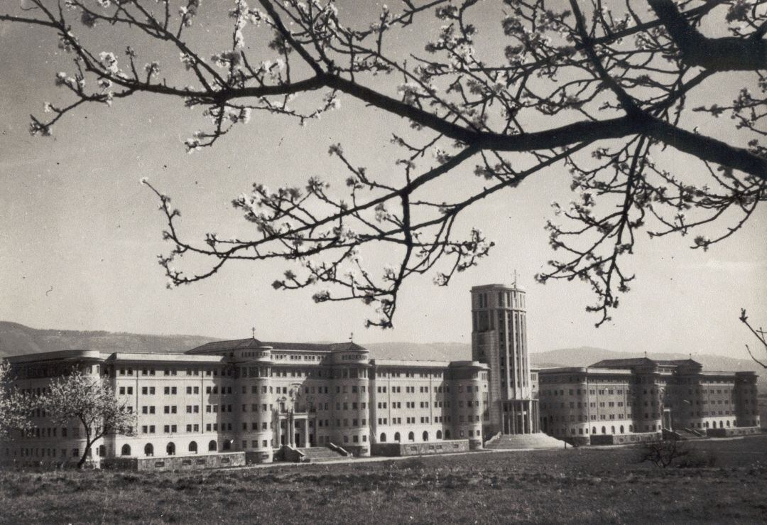 El antiguo seminario de la Diócesis de Bilbao en Derio.