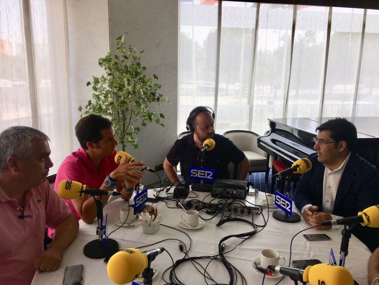 Un momento de la tertulia deportiva en el Hotel Córdoba Center