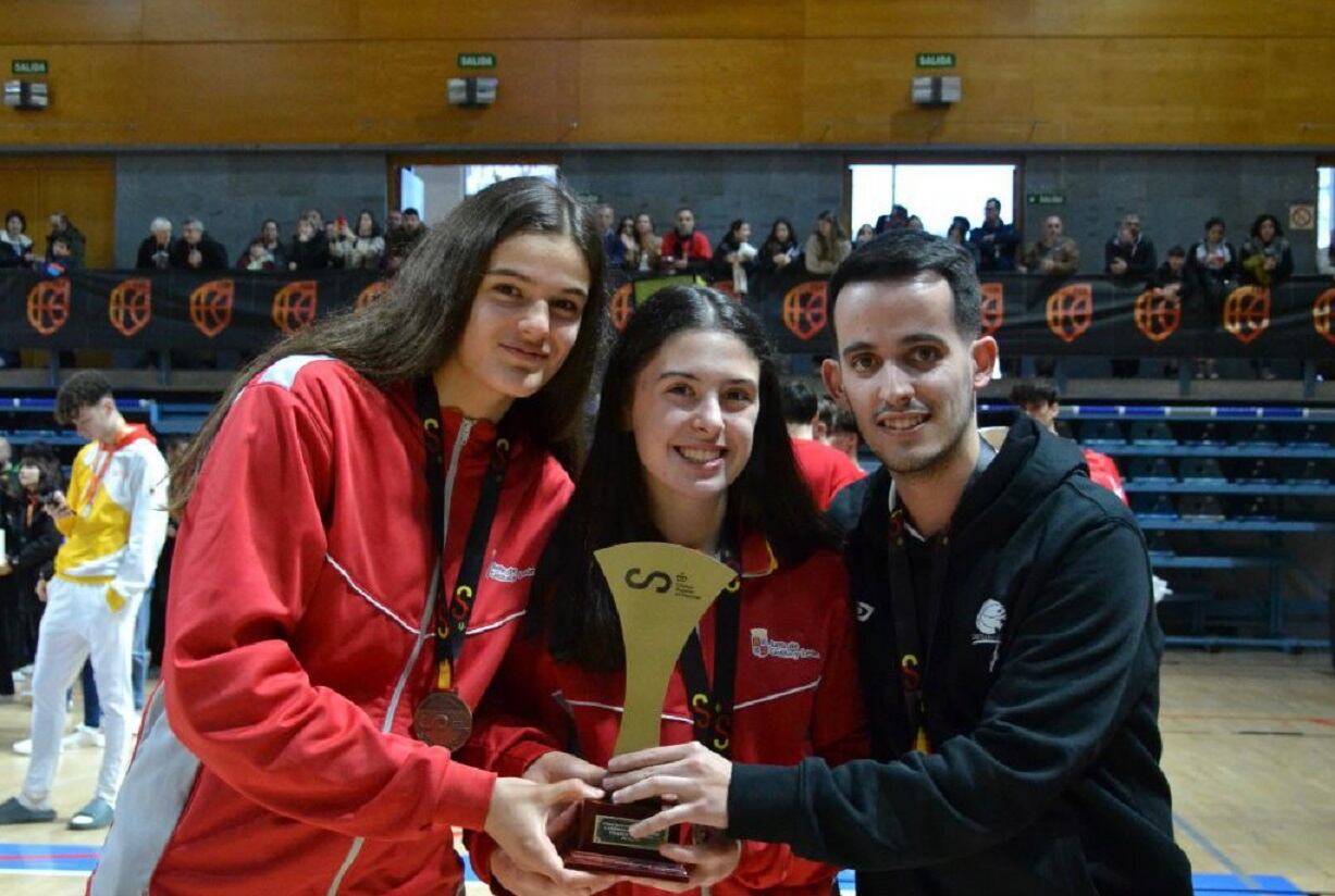 Amelia Alonso, Lucía carretero y Diego Pérez