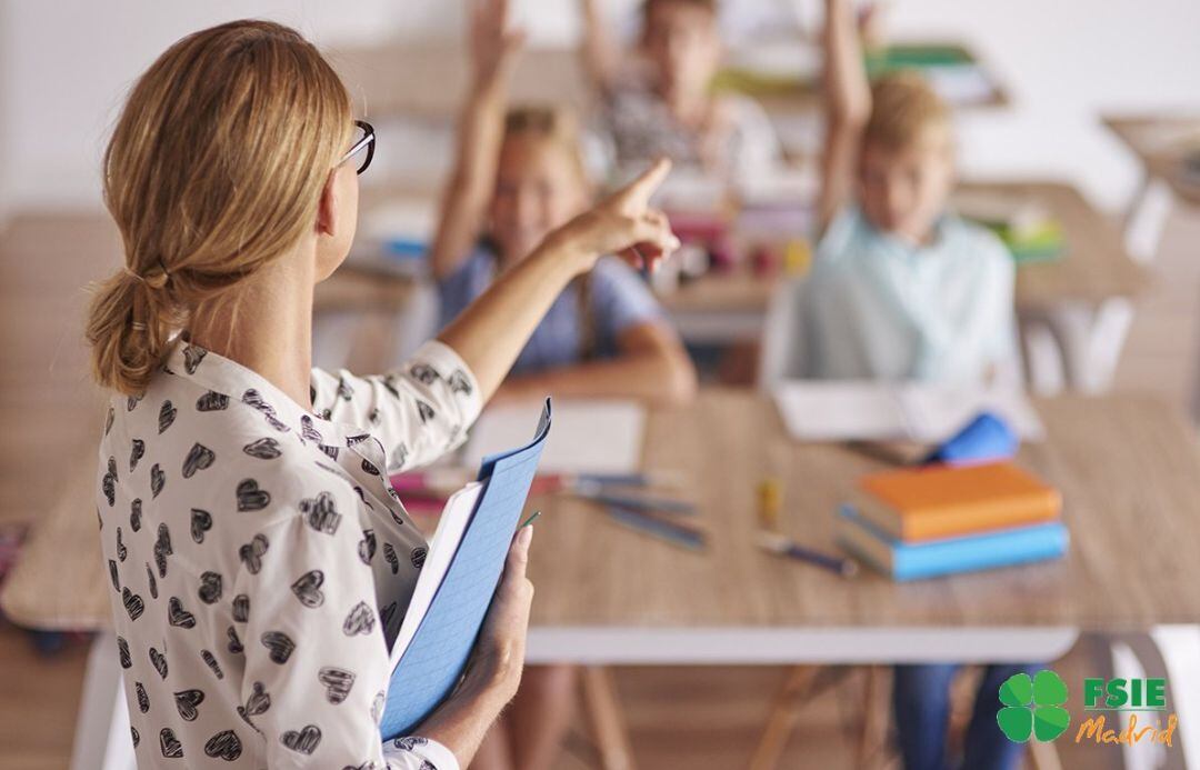 Archivo - Aula en un colegio